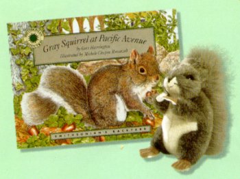 gray squirrel stuffed animal