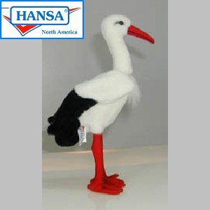 Stuffed Plush Stork