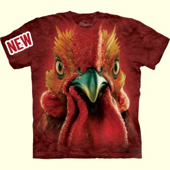 Rooster Head T-Shirt from The Mountain