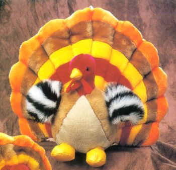 large turkey stuffed animal