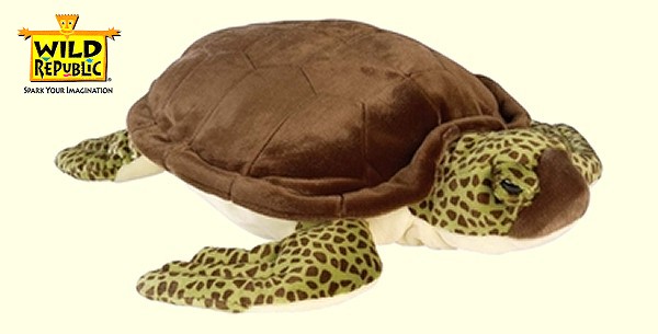 huge stuffed turtle