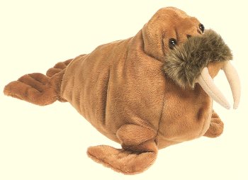 large walrus stuffed animal