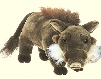 Stuffed Plush Warthog