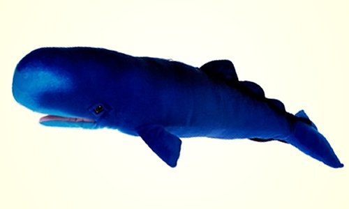 weighted whale stuffed animal