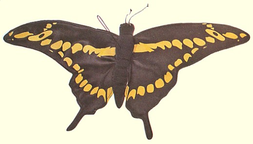 Fiesta Lifelike Plush Swallow Tail Butterfly