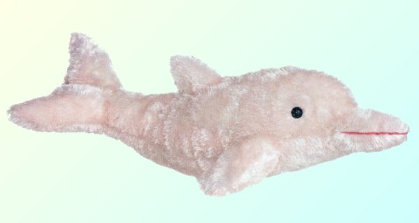 Aurora Stuffed Plush Pink Dolphin