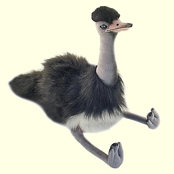 Bocchetta Emily Stuffed Plush Emu