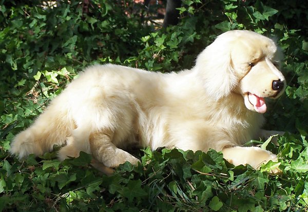 Bocchetta Spencer Plush Golden Retriever Stuffed Animal