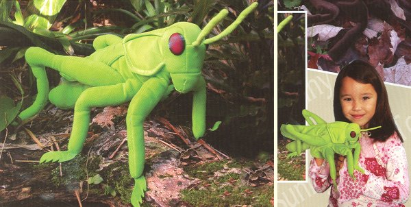 Sunny Stuffed Plush Grasshopper