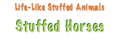 Stuffed Plush Horses from Stuffed Ark