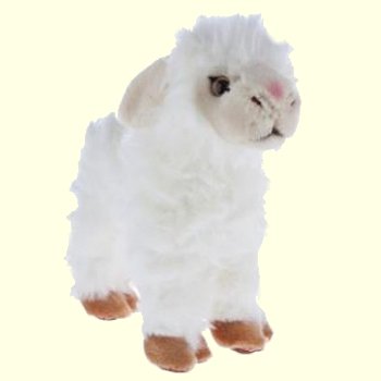 Bocchetta Curly Plush Lamb Stuffed Animal