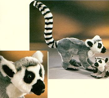 Leosco Stuffed Plush Lemur