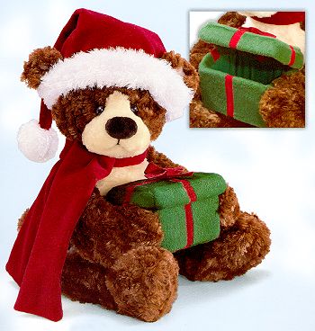 GUND "Mylar" Plush Holiday Bear