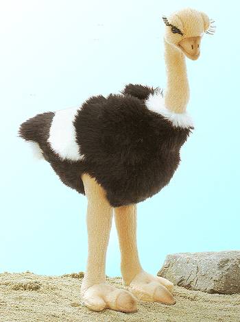 Fiesta Stuffed Plush Ostrich
