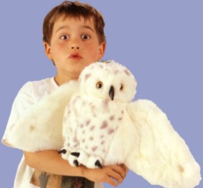 Folkmanis Stuffed Plush Snowy Owl