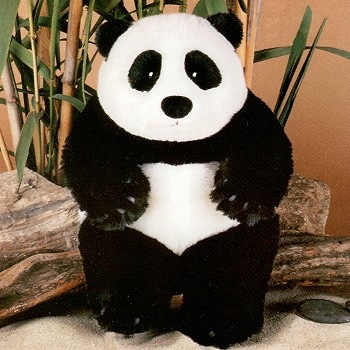 Lou Rankin Pandora Stuffed Plush Panda