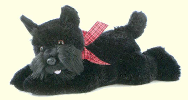 Aurora "Mr. Nick" Stuffed Plush Black Stuffed Animal