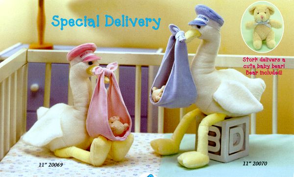 Special Delivery Stuffed Storks